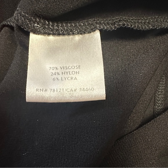 EILEEN FISHER Classic Black Mini Skirt XS Work Business Casual Party Pull On - Picture 3 of 6